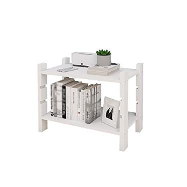 Imagem de YWangQiang Suporte de impressora, suporte de impressora, suporte de armazenamento de camada dupla, rack de arquivos, armazenamento doméstico, escritório, copiadora, máquina de fax, impressora, cozinha