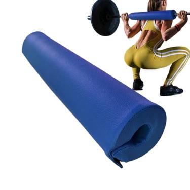 Imagem de Almofada de barra de agachamento - Almofada de barra de treino, almofada de barra horizontal respirável multifuncional para academia, casa, halterofilismo, impulsos no quadril