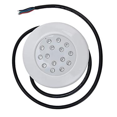 Imagem de Luocute Luz de Piscina LED RGB 12V, Luz Subaquática à Prova de água IP68 para Piscina Subterrânea, Cor e Brilho Ajustáveis