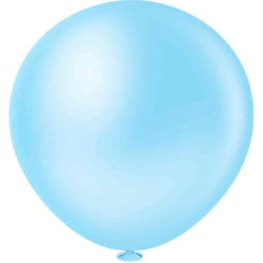 Imagem de Balão Gigante, Riberball, Fat Ball, Azul Claro