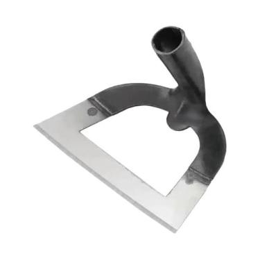 Imagem de Enxada Oca Em Forma De Pá De Aço, Rake Para Jardinagem Que Economiza T