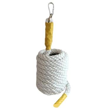 Imagem de Generic Corda de escalada para gatos, portátil, para instalação na parede, acessório profissional para uso interno e externo, fácil de instalar, 300 Cm X 3 Cm