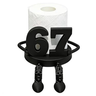 Imagem de Suporte Para Em Pé - Organizador De Número 67 Decorativo - Suporte De De Com Pernas Giratórias,Para Escritório Casa De Banho Sala De Estar Canto Mesa E