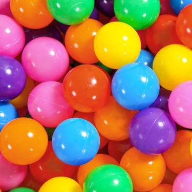 Imagem de STARBOLO Bolas de plástico à prova de esmagamento para crianças, 100, 170, bolas coloridas do oceano para meninos e meninas, festa de aniversário, barraca de bilhar