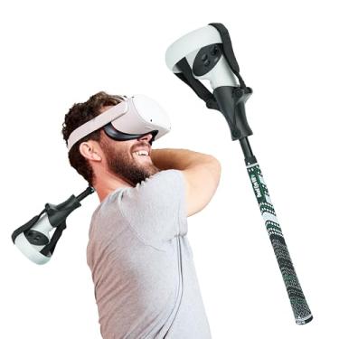Imagem de DeadEyeVR DriVR VR Golf Club Handle Attachment - Realistic VR Golf Simulator Handle for Meta Quest, Meta Quest 2 and Rift S - Weighted VR Golf Club Grip for Enhanced Play