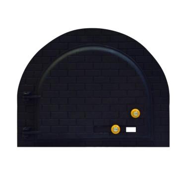 Imagem de Porta de Forno Americana Fogão a Lenha Pizza Iglu G 37x31cm