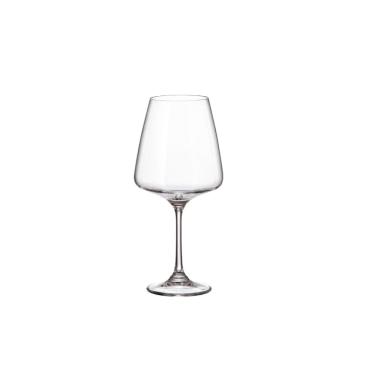 Imagem de Taça de Cristal para Vinho Corvus 570 ml 6 Peças Bohemia
