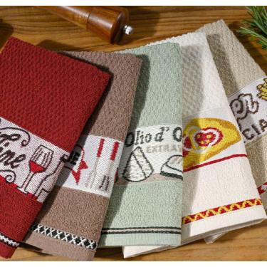 Imagem de Pano de Prato Jacquard 50x70cm Bistro Cavhome