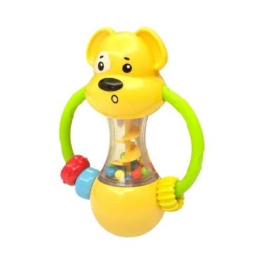 Imagem de Chocalho Macio De Cachorrinho Para Bebês E Crianças De 0 a 1 Ano, Brin