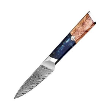 Imagem de Conjunto De Facas De Cozinha Profissionais Em Aço Damasco 1-6 Peças: S