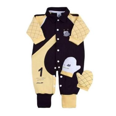 Imagem de Macacão Bebê Goleiro Santos Oficial - Rêve D'Or, M