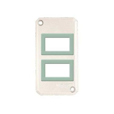 Imagem de Tampa para Condulete Liz-Lux Linha Condulete para 2 Postos em Alumínio 1'' com Design Moderno e Resistente Prata