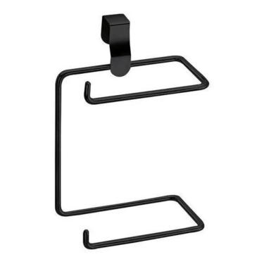 Imagem de Suporte para Papel Higiênico Duplo 2565 para Dois Rolos com Design Moderno e Material R...