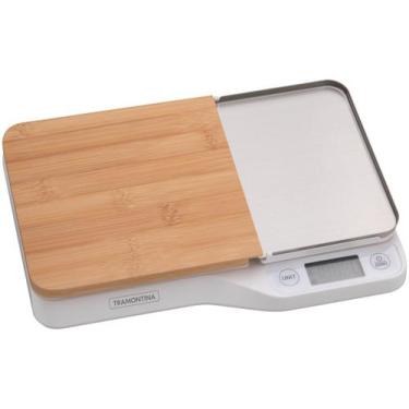 Imagem de Balança de Cozinha Digital Tramontina  5kg Inox Adatto 61101010