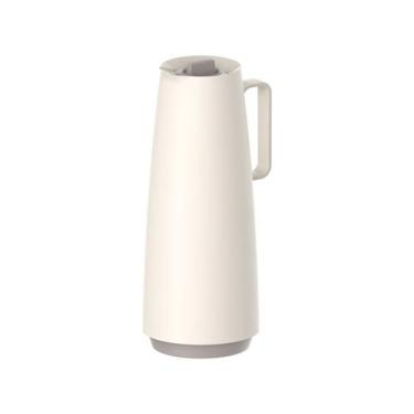 Imagem de Garrafa Térmica de Plástico 1L Tramontina Exata Vanilla, 1L, Vanilla