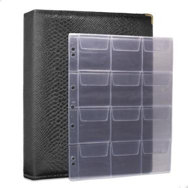 Imagem de Álbum Fichário 10 Folhas para 120 Moedas 32x24 Cobra G - Caravelas Col