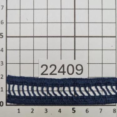 Imagem de 5m Ponto Palito Entremeio 2cm Renda Algodão confecção artesanatos acab