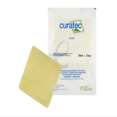 Imagem de Curativo Hidrocolóide Regular 15cm x 15cm Curatec