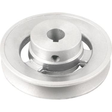 Imagem de Polia Alumínio 1 Canal Perfil A 100mm com Furo 5/8" - Vonder