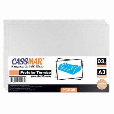 Imagem de Protetor Térmico Para Plastificação A3 3un - Cassmar