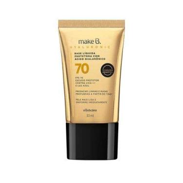 Imagem de Make B. Base Líquida Protetora Hyaluronic 70 Cor 15 - o boticário