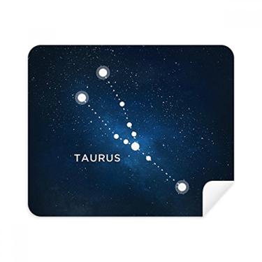 Imagem de Tecido de camurça Taurus Constellation Zodíaco Sign Cleaning Cloth 2 peças
