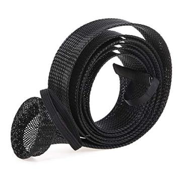 Imagem de Qudai 190 cm vara de pesca tampa de fiação haste de manga capa de pesca pólo meia pólo luva de fundição mar vara de pesca protetor ferramentas