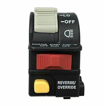 Imagem de 4010262/4110243/4110248 Interruptor de ignição do motor do interruptor do guidão esquerdo HI LO Interruptor de luz de partida apto para Polaris Magnum Scrambler Sportsman Trail Boss Worker Xpedition Xplorer
