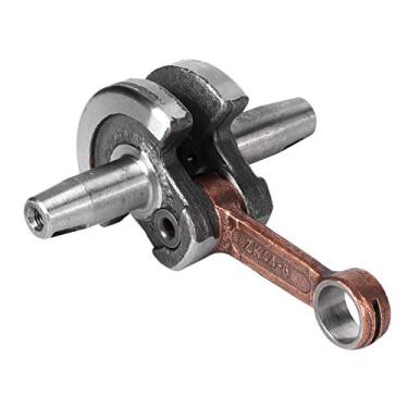 Imagem de Meio círculo do virabrequim, peça do motor de substituição do cambota de 44 mm sensível à liga para mini bicicleta de bolso 47cc 49cc