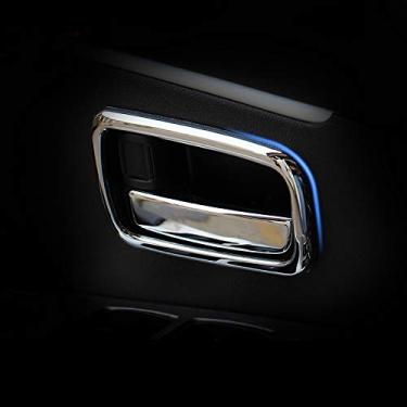 Imagem de JIERS Para Mitsubishi ASX Outlander Sport 2013-2020, acessórios de carro ABS cromado interior tampa da maçaneta lateral