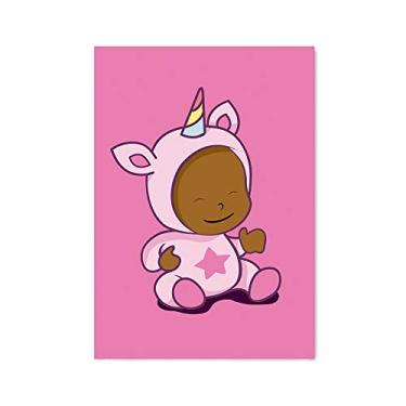 Imagem de Arte Maníacos Quadro Decorativo Babycórnio Feliz 1 - 23x16,25cm