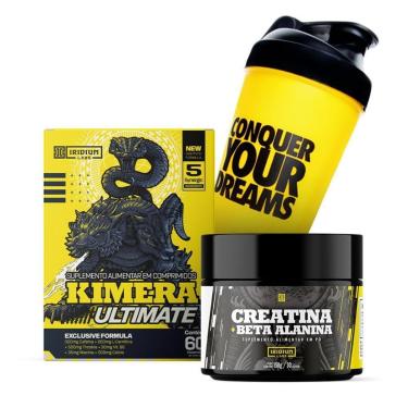 Imagem de Kit Kimera Ultimate + Creatina com Beta Alanina + Coqueteleira-Unissex