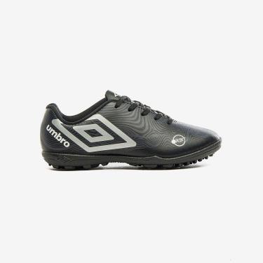 Imagem de Chuteira Socity Umbro Orbit Jr Preto/Cinza