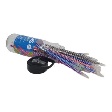 Imagem de Caneta Esferográfica Cis Spiro Pote Com 24 Unidades Cores