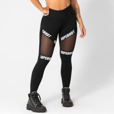 Imagem de Calça Levanta Bumbum Suplex e Cirre Preta-Feminino