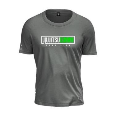 Imagem de Camiseta Personalizada Jiu Jitsu Classico Green Shap Life-Unissex
