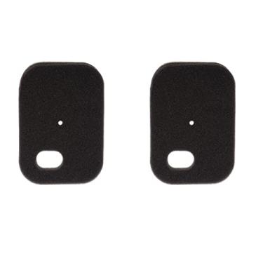 Imagem de 2 peças de filtro de ar preto para motocicleta ATV filtro de ar peça para bicicleta