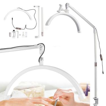 Imagem de Luminaria Estetica 3 Tons Ajustavel Suporte Spa Salao Beleza Dentista 