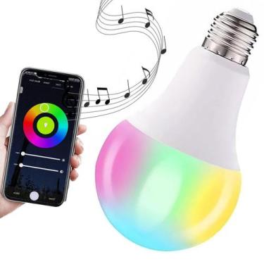 Imagem de Lampada Led Smart Inteligente App Celular Wifi RGB Ajustavel 10w Ilumi