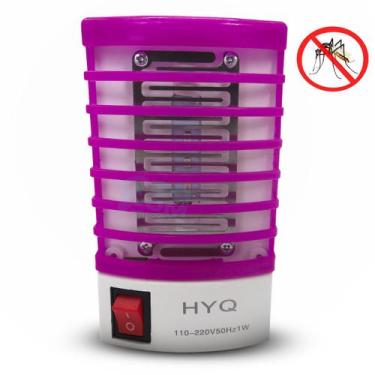 Imagem de Luminária Lâmpada Elétrica Mata Pernilongo Mosquitos Moscas - SPMIlk