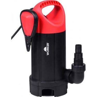 Imagem de Worker 980390 Bomba Submersível 750w 220v Preto E Vermelho