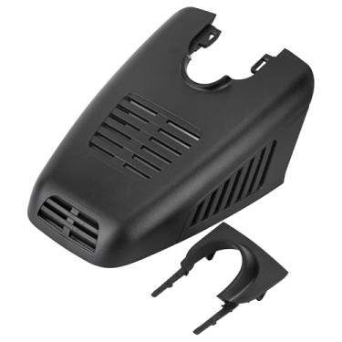 Imagem de Rldym Acabamento do espelho retrovisor interior A2058210300 para Mercedes Benz C Class W205 2014-2021, preto (preto)