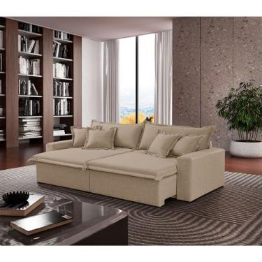 Imagem de Sofá Montreal Linho 02 Módulos de 90cm B25cm Meu Sofá Online, A226 LIN