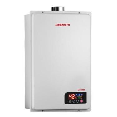 Imagem de Aquecedor de Água a Gás GLP Lorenzetti LZ 3700DE, 37 Litros, Exaustão 