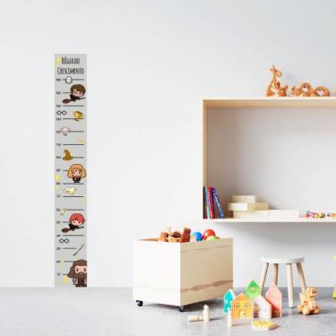 Imagem de Régua Adesivo de Crescimento Harry Potter Hogwarts Rony Hermione Decor