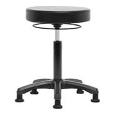 Imagem de Thomas VMBMS-RG-RG-c8569 Mini-banco de altura média com base de nylon preto, deslizante, vinho