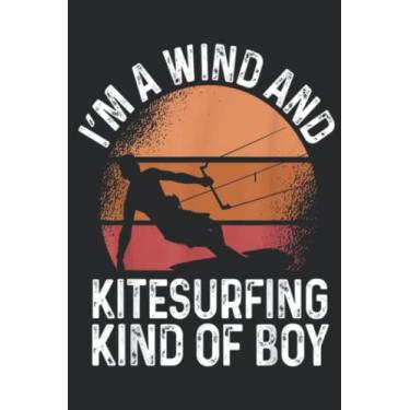 Imagem de Kitesurfing Kite Kiteboarding Boy Wind Kitesurfer Kiteboard Meme: Lined Journal Notebook To Do Schedule, Medium 6x9 Inches, 100 Pages, Printed Cover