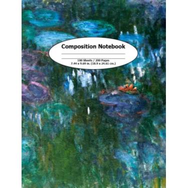 Imagem de Standard College Ruled Composition Book: Claude Monet Cover Series 20/20, Water Lilies (1916–1919), Standard 200pg College Ruled Composition Notebook ... Monet Cover Series: Composition Notebooks)