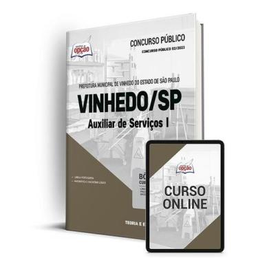 Imagem de Apostila Prefeitura de Vinhedo - SP - Auxiliar de Serviços I - Apostil