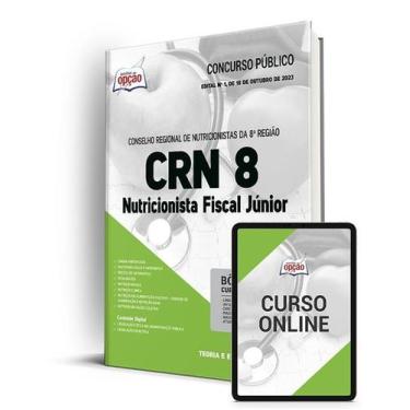 Imagem de Apostila CRN 8 - Nutricionista Fiscal Júnior - Apostilas Opção